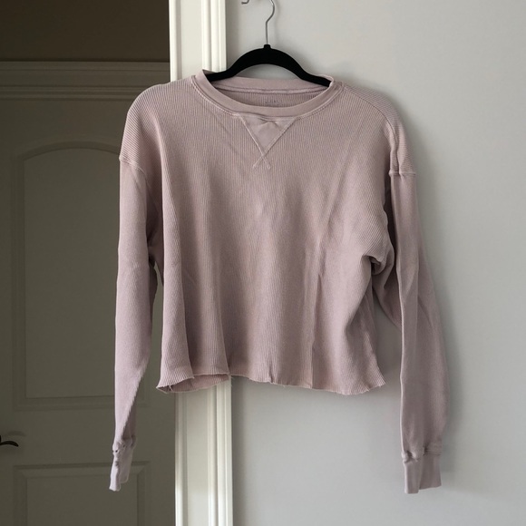 Brandy Melville Tops - TRADE pink laila thermal top